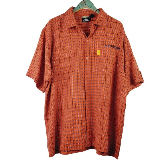 PNB Nation Other - Vintage PNB National Oversized Button-up Woven Shirt Sz XL